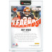 Карточка Ickey Woods Cincinnati Bengals Autographed 2025 Panini Absolute Legends Gold #ALS-IWS #4/10