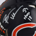 Brian Urlacher Chicago Bears Autographed Fanatics Authentic Riddell Speed Authentic Helmet with 'HOF 18 Inscription - Art by Distortedd - Limited Edition #1/1 - WN55916779
