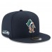 Бейсболка Seattle Seahawks New Era Navy Super Bowl LX Champions 12th Man 9FIFTY Snapback