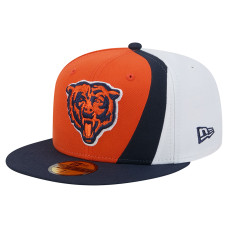 Бейсболка Chicago Bears New Era Orange/Navy Shock 59FIFTY