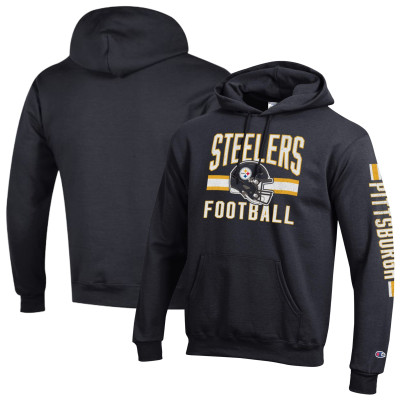 Толстовка Pittsburgh Steelers Champion Black Powerblend
