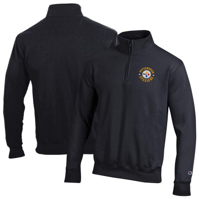 Пуловер Pittsburgh Steelers Champion Black Powerblend