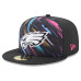 Бейсболка Philadelphia Eagles New Era 2026 NFL Crucial Catch 59FIFTY - Black