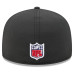 Бейсболка Pittsburgh Steelers New Era 2026 NFL Crucial Catch 59FIFTY - Black