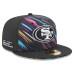 Бейсболка San Francisco 49ers New Era 2026 NFL Crucial Catch 59FIFTY - Black