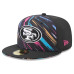 Бейсболка San Francisco 49ers New Era 2026 NFL Crucial Catch 59FIFTY - Black