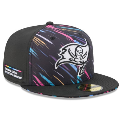 Бейсболка Tampa Bay Buccaneers New Era 2026 NFL Crucial Catch 59FIFTY - Black
