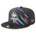 Бейсболка Minnesota Vikings New Era 2026 NFL Crucial Catch 59FIFTY - Black
