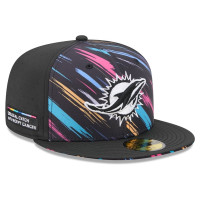 Бейсболка Miami Dolphins New Era 2026 NFL Crucial Catch 59FIFTY - Black