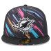 Бейсболка Miami Dolphins New Era 2026 NFL Crucial Catch 59FIFTY - Black
