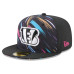 Бейсболка Cincinnati Bengals New Era Black 2026 NFL Crucial Catch 59FIFTY