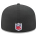 Бейсболка Cincinnati Bengals New Era Black 2026 NFL Crucial Catch 59FIFTY