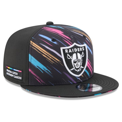 Бейсболка Las Vegas Raiders New Era 2026 NFL Crucial Catch 9FIFTY - Black