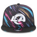 Бейсболка Los Angeles Rams New Era 2026 NFL Crucial Catch 9FIFTY - Black