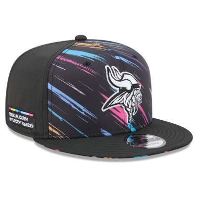 Бейсболка Minnesota Vikings New Era 2026 NFL Crucial Catch 9FIFTY - Black