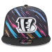 Бейсболка Cincinnati Bengals New Era Black 2026 NFL Crucial Catch 9FIFTY