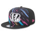 Бейсболка Cincinnati Bengals New Era Black 2026 NFL Crucial Catch 9FIFTY