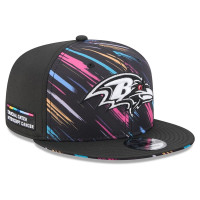 Бейсболка Baltimore Ravens New Era 2026 NFL Crucial Catch 9FIFTY - Black