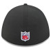 Бейсболка Baltimore Ravens New Era 2026 NFL Crucial Catch 39THIRTY M-Crown Stretch - Black