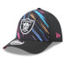 Бейсболка Las Vegas Raiders New Era 2026 NFL Crucial Catch 39THIRTY M-Crown Stretch - Black