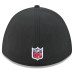Бейсболка Los Angeles Rams New Era 2026 NFL Crucial Catch 39THIRTY M-Crown Stretch - Black