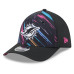 Бейсболка Miami Dolphins New Era 2026 NFL Crucial Catch 39THIRTY M-Crown Stretch - Black