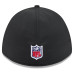 Бейсболка New Orleans Saints New Era 2026 NFL Crucial Catch 39THIRTY M-Crown Stretch - Black