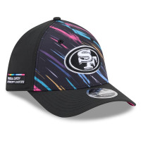 Бейсболка San Francisco 49ers New Era 2026 NFL Crucial Catch 39THIRTY M-Crown Stretch - Black