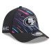 Бейсболка San Francisco 49ers New Era 2026 NFL Crucial Catch 39THIRTY M-Crown Stretch - Black