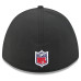 Бейсболка Green Bay Packers New Era 2026 NFL Crucial Catch 39THIRTY M-Crown Stretch - Black