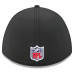 Бейсболка Jacksonville Jaguars New Era 2026 NFL Crucial Catch 39THIRTY M-Crown Stretch - Black