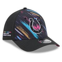 Бейсболка Indianapolis Colts New Era 2026 NFL Crucial Catch 39THIRTY M-Crown Stretch - Black