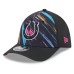 Бейсболка Indianapolis Colts New Era 2026 NFL Crucial Catch 39THIRTY M-Crown Stretch - Black