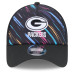 Бейсболка Green Bay Packers New Era 2026 NFL Crucial Catch 9FORTY Apex - Black