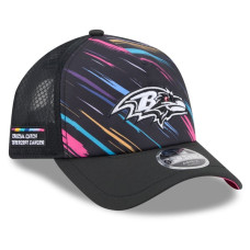Бейсболка Baltimore Ravens New Era 2026 NFL Crucial Catch 9FORTY Apex - Black