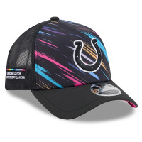 Бейсболка Indianapolis Colts New Era 2026 NFL Crucial Catch 9FORTY Apex - Black