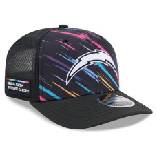 Бейсболка Los Angeles Chargers New Era 2026 NFL Crucial Catch 9SEVENTY Adjustable - Black