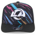 Бейсболка Los Angeles Rams New Era 2026 NFL Crucial Catch 9SEVENTY Adjustable - Black