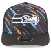 Бейсболка Seattle Seahawks New Era 2026 NFL Crucial Catch 9SEVENTY Adjustable - Black
