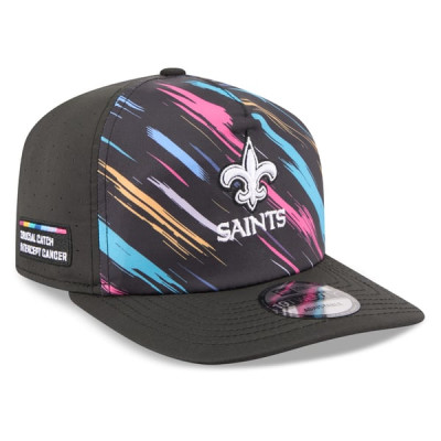 Бейсболка New Orleans Saints New Era 2026 NFL Crucial Catch 19TWENTY - Black