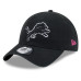 Бейсболка Detroit Lions New Era 2026 NFL Crucial Catch Casual Classic - Black