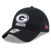 Бейсболка Green Bay Packers New Era 2026 NFL Crucial Catch Casual Classic - Black