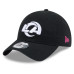 Бейсболка Los Angeles Rams New Era 2026 NFL Crucial Catch Casual Classic - Black
