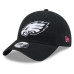 Бейсболка Philadelphia Eagles New Era 2026 NFL Crucial Catch Casual Classic - Black