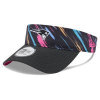 New England Patriots New Era 2026 NFL Crucial Catch Adjustable Visor - Black