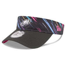 Philadelphia Eagles New Era 2026 NFL Crucial Catch Adjustable Visor - Black Philadelphia Eagles New Era 2026 NFL Crucial Catch Adjustable Visor - Black