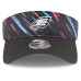 Philadelphia Eagles New Era 2026 NFL Crucial Catch Adjustable Visor - Black