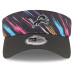 Detroit Lions New Era 2026 NFL Crucial Catch Adjustable Visor - Black