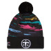 Шапка с помпоном Tennessee Titans New Era 2026 NFL Crucial Catch Cuffed - Black