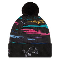 Шапка с помпоном Detroit Lions New Era 2026 NFL Crucial Catch Cuffed - Black Шапка с помпоном Detroit Lions New Era 2026 NFL Crucial Catch Cuffed - Black